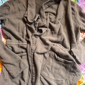 Caslon Textured Brown Knit Sweater